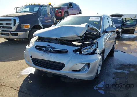 2013 Hyundai Accent Se from USA, damaged, VIN KMHCU5AE8DU088296